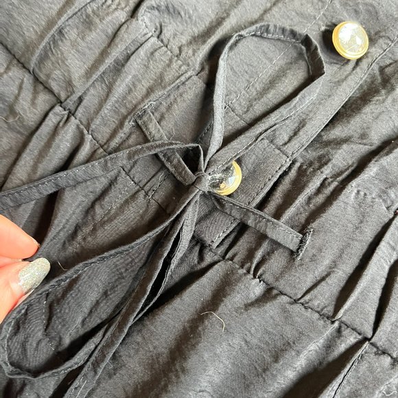 BABY PHAT | Shorts Romper with Gold Grommets - Picture 7 of 11